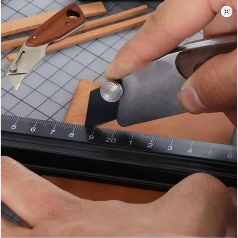 Trapezoid Stainless Steel Leat - Leatherwork Projects review and price