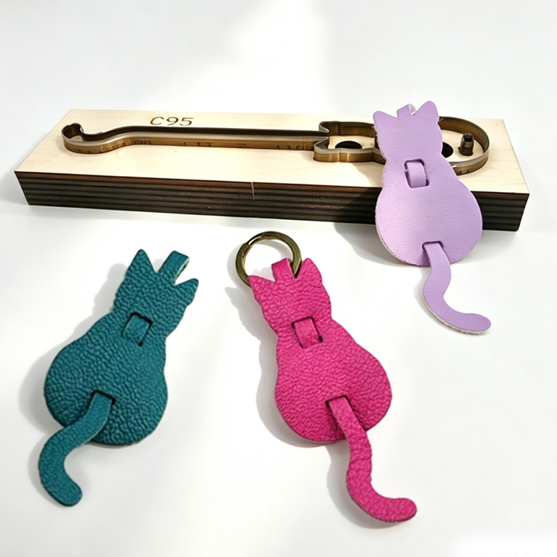 C95 Cat Shape Leather Cutting  - Leatherwork Projects review and price