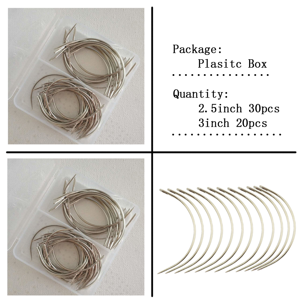 C Type Curved Of Wefts Weaving - Leatherwork Needles review and price