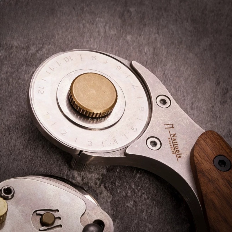 Natural Wooden Handle All-meta - Leatherwork Roller review and price