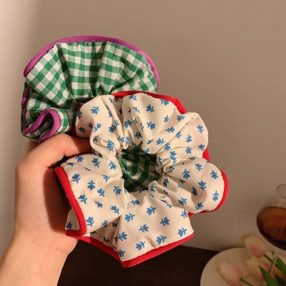 1/2pcs Floral Hair Small Fresh - Leatherwork Pony review and price