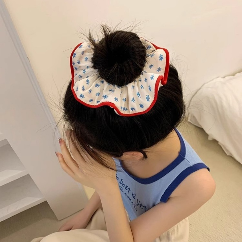 1/2pcs Floral Hair Small Fresh - Leatherwork Pony review and price