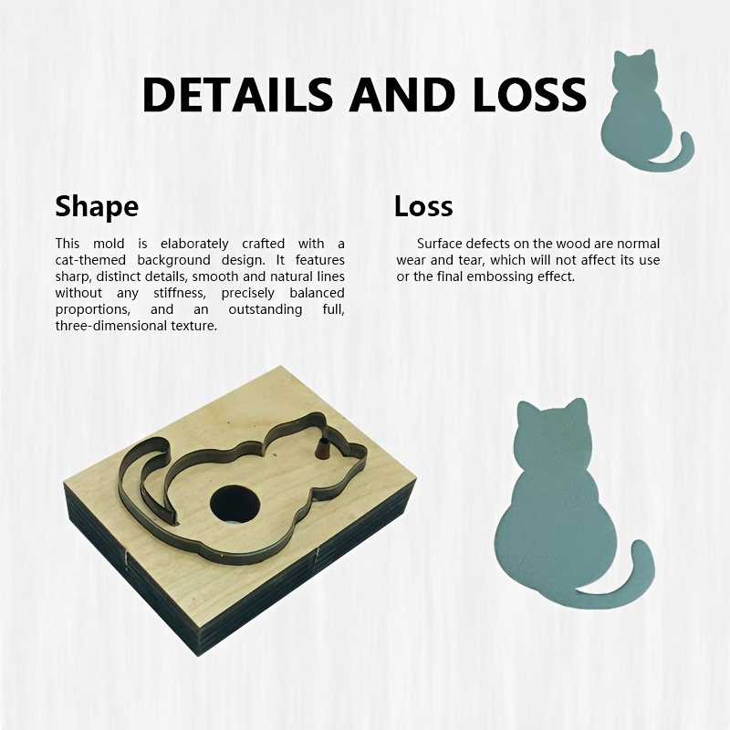 Leather Cutting Stamp Tool Cat - Leatherwork Projects review and price