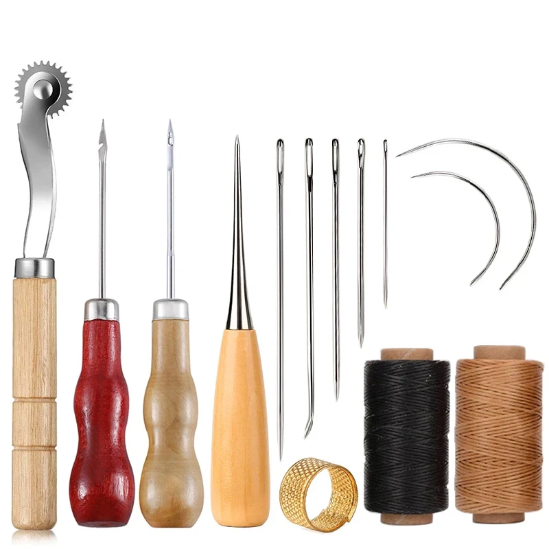 14PCS Leather Craft Sewing Kit - Leatherwork Needles review and price
