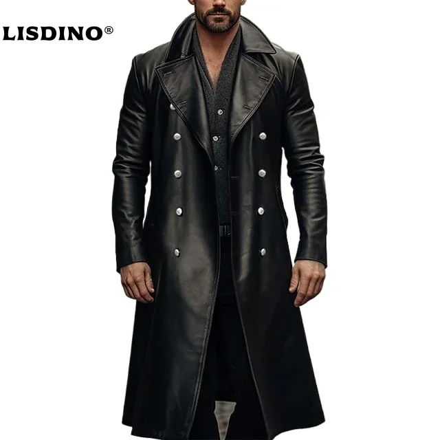 Leather Jacket Men Winter Flee - Leather Work Jacket review and price