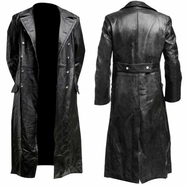 Leather Jacket Men Winter Flee - Leather Work Jacket review and price
