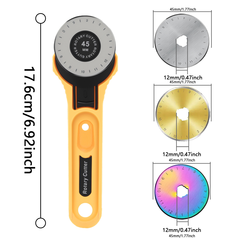 45mm Rotary Fabric Cutter Leat - Leatherwork Projects review and price
