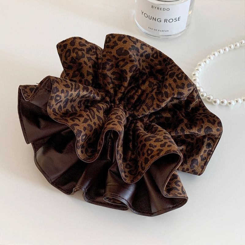 1pc Korean-style brown leopard - Leatherwork Pony review and price