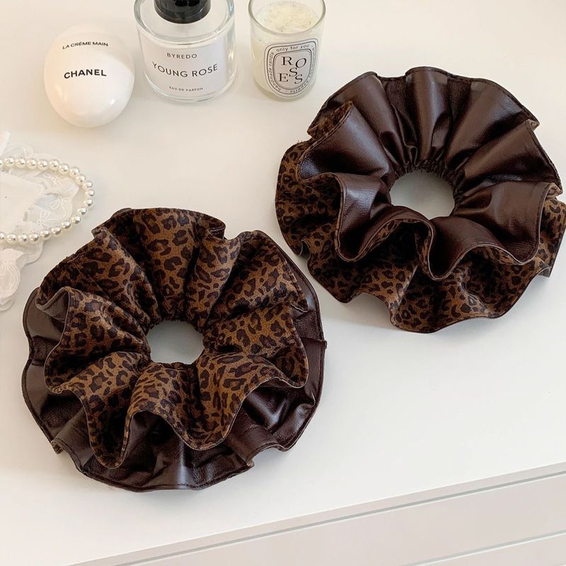 1pc Korean-style brown leopard - Leatherwork Pony review and price