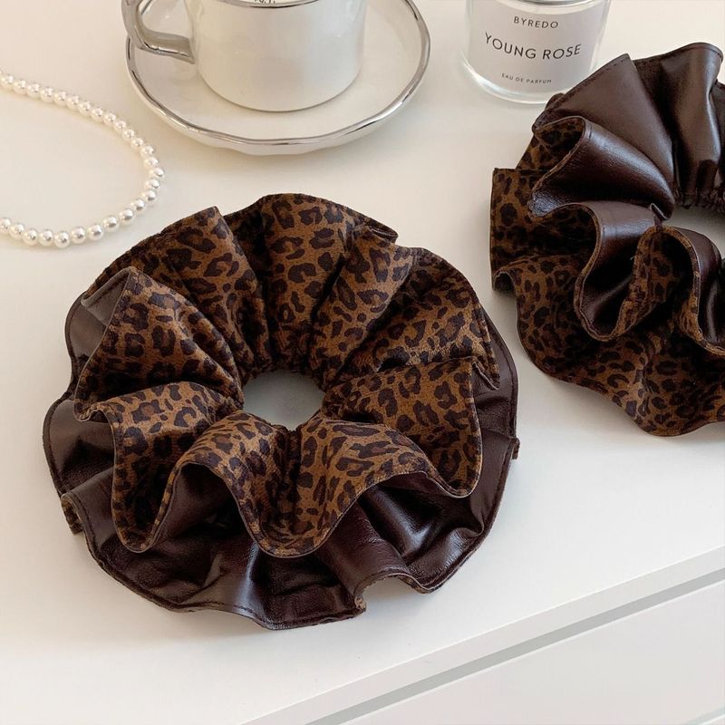 1pc Korean-style brown leopard - Leatherwork Pony review and price