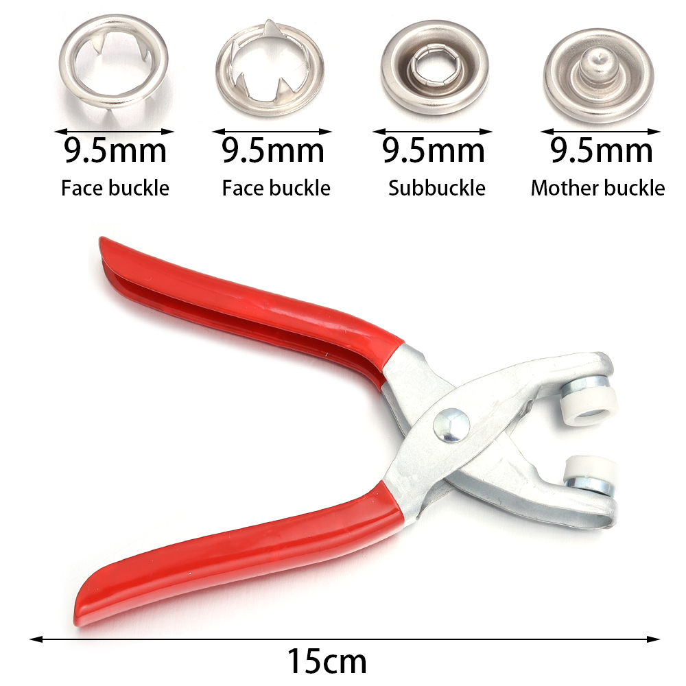 50sets 7.5/9.5/11mm Stainless  - Snap Fastener Setter review and price
