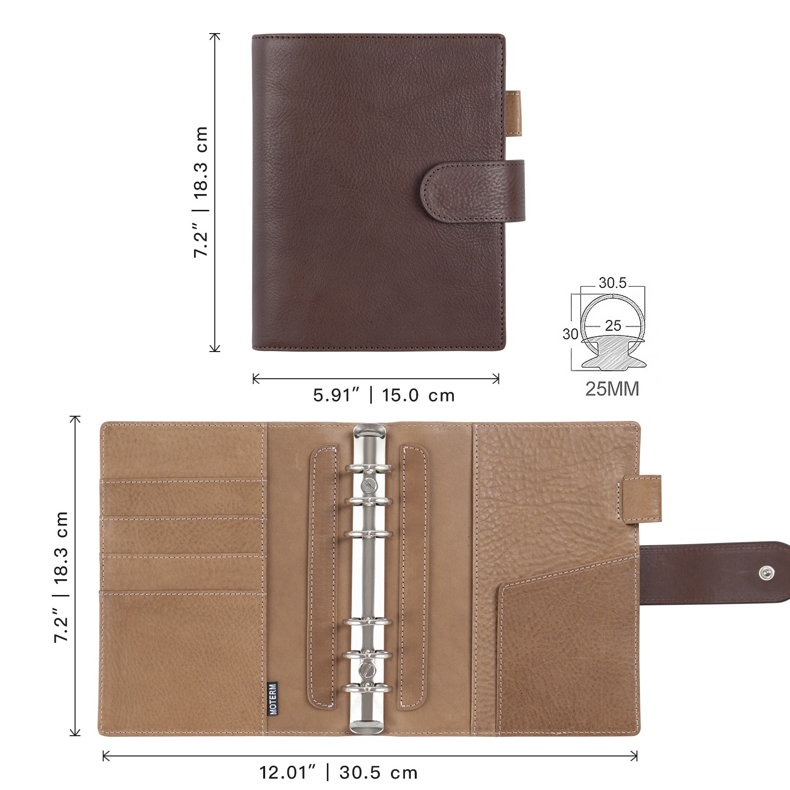 Moterm Franklin Covey Compact  - Leather Work Notepad review and price