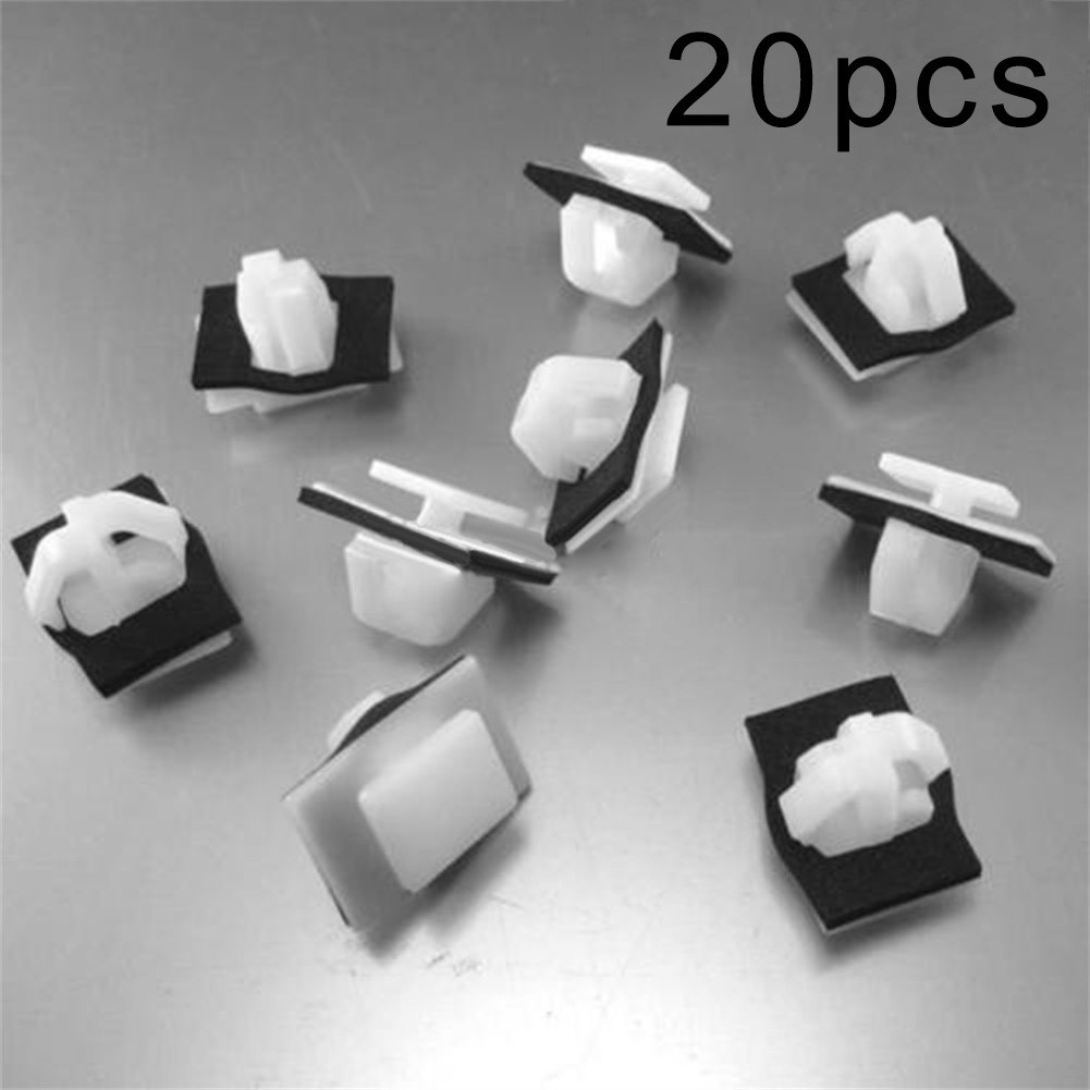 20Pcs Nylon Moulding Clips Roc - Snap Fastener Setter review and price