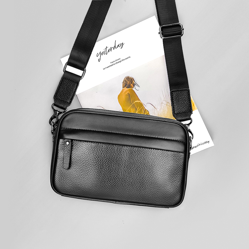 Men's Genuine Leather Shoulder - Leather Work Bag Mens review and price