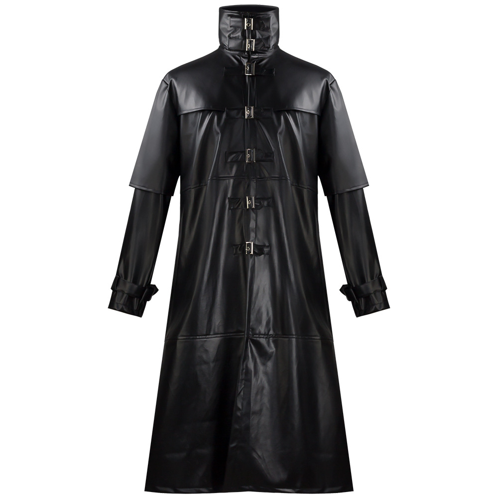 Men Plague Doctor Cosplay Cost - Leather Work Jacket review and price