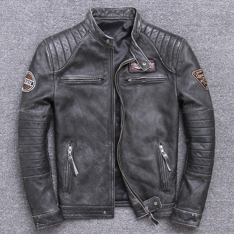 Fashion Biker Jackets Vintage  - Leather Work Jacket review and price