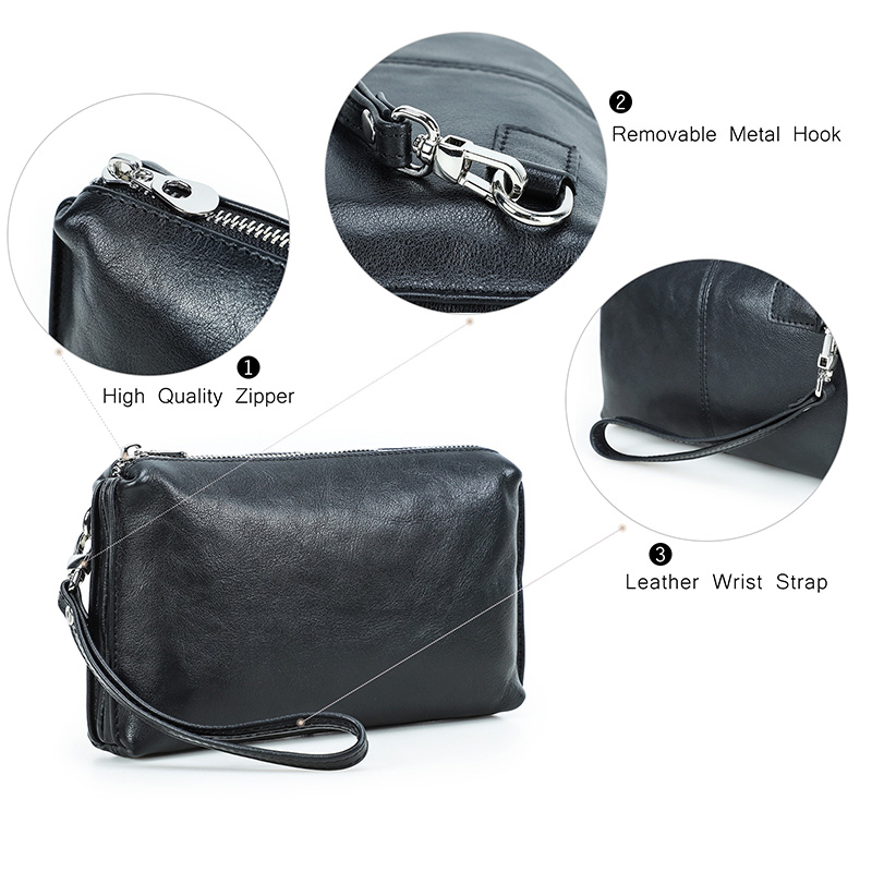 CONTACT'S Genuine Leather Hand - Leather Work Bag Mens review and price