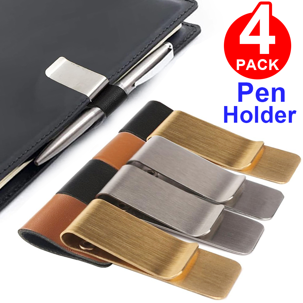 Handmade Leather Brass Stainle - Leather Work Notepad review and price