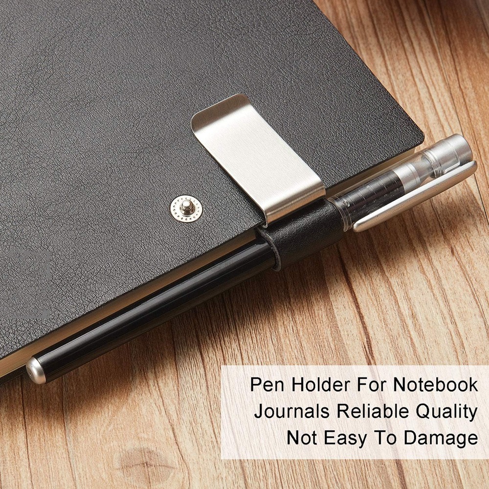 Handmade Leather Brass Stainle - Leather Work Notepad review and price