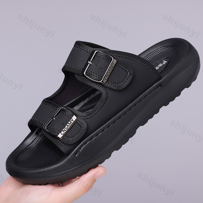 Men's Slippers 2025 Summer Bre - Leather Work Flats review and price