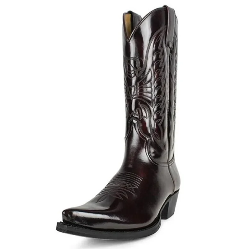 Cowboy Men Women Country Vinta - Leather Work Flats review and price