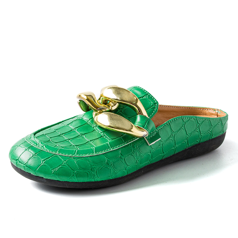 Fashion Women Slippers Plus Si - Leather Work Flats review and price