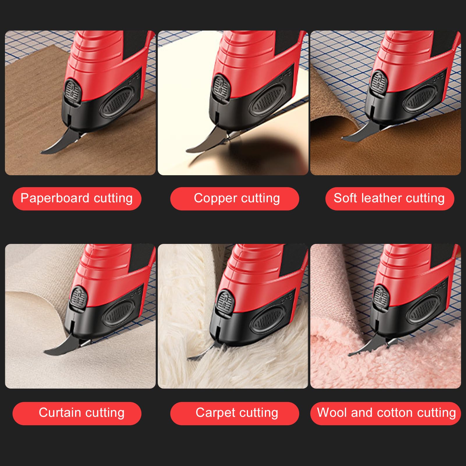Cordless Electric Scissors Cut - Leatherwork Projects review and price