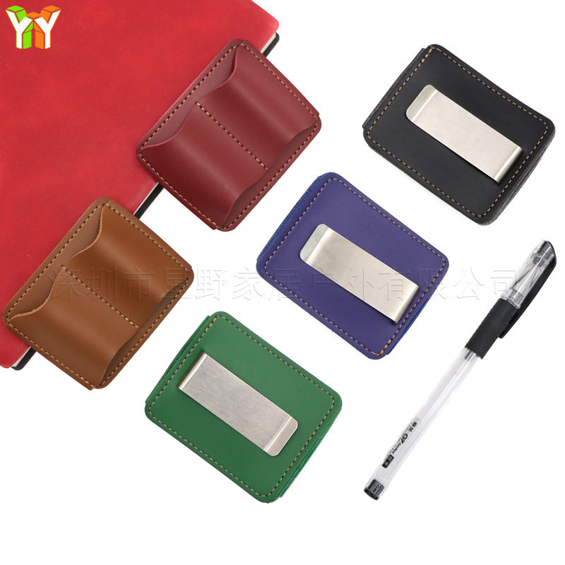 Portable PU Leather Pen Holder - Leather Work Notepad review and price