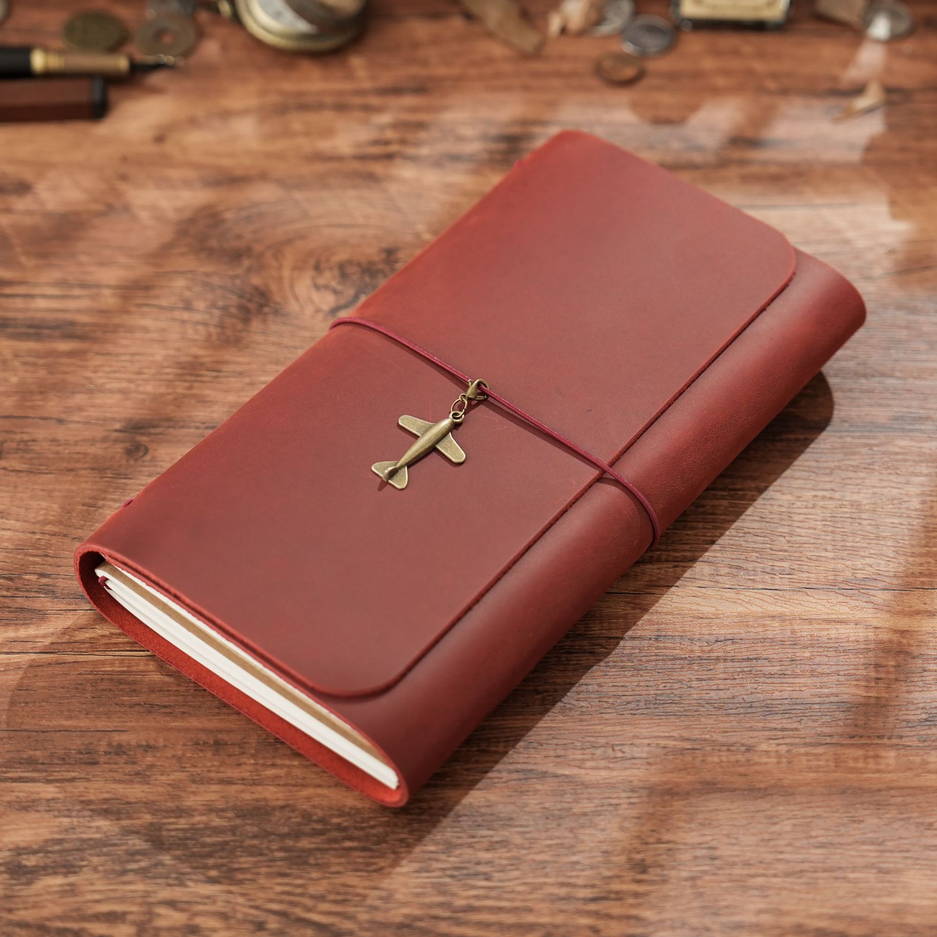 New Arrival Triple Fold TN Tra - Leather Work Notepad review and price