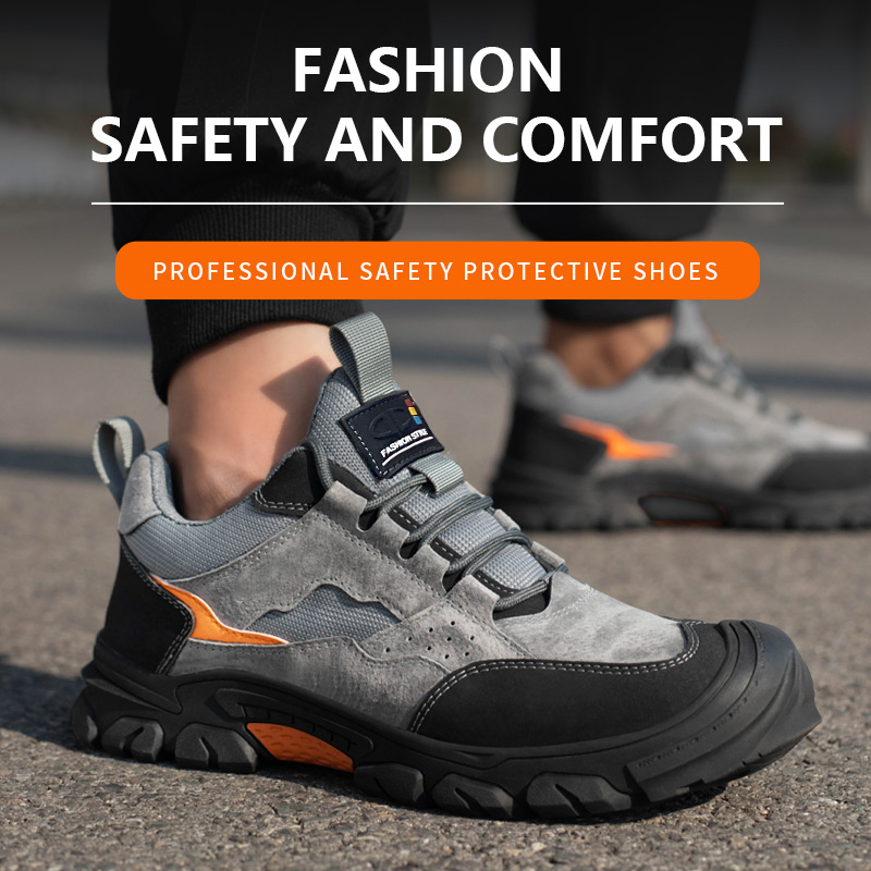 Anti-smash Puncture Proof Func - Leather Work Flats review and price