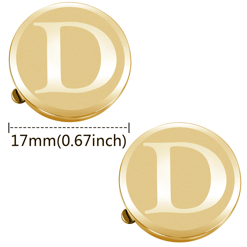 Men A-Z Initial Button Covers  - Snap Fastener Setter review and price
