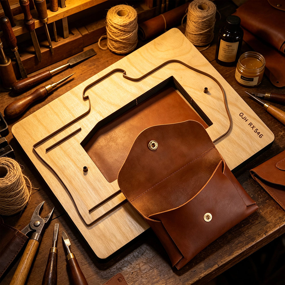 Wallet Coin Bag Leather Cuttin - Leatherwork Projects review and price