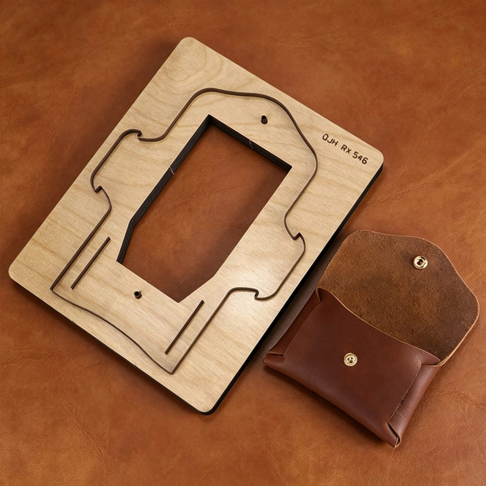Wallet Coin Bag Leather Cuttin - Leatherwork Projects review and price