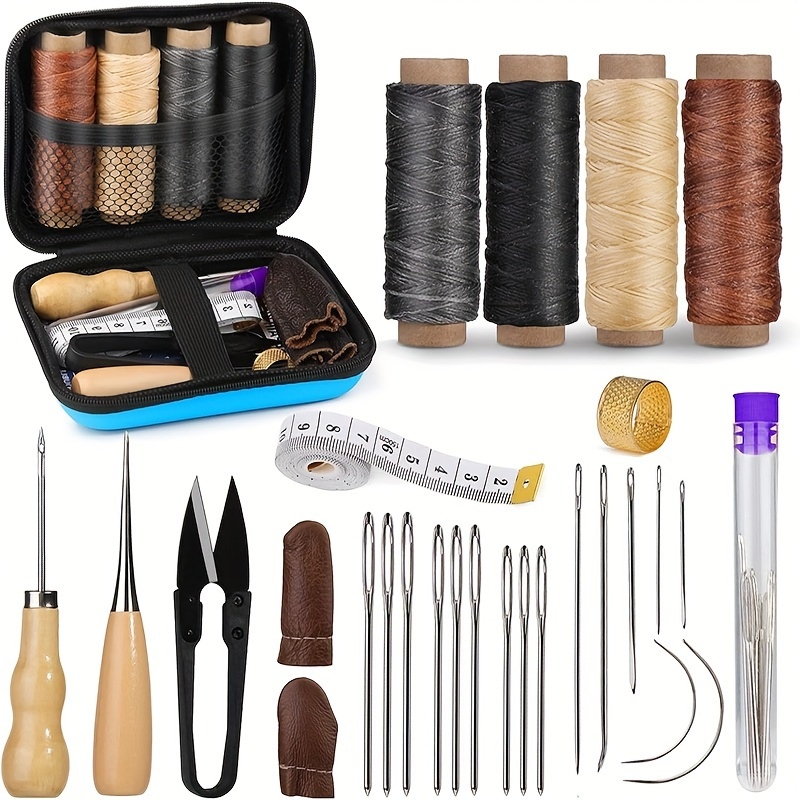 Leather Sewing Kit, Leather Re - Leatherwork Needles review and price