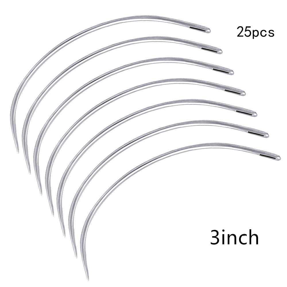 25Pcs C Type Curved Handmade L - Leatherwork Needles review and price