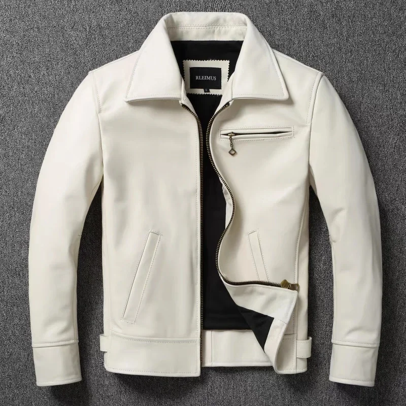 Men's Genuine Leather Jacket W - Leather Work Jacket review and price