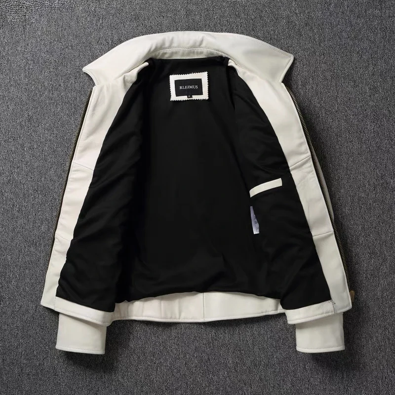 Men's Genuine Leather Jacket W - Leather Work Jacket review and price