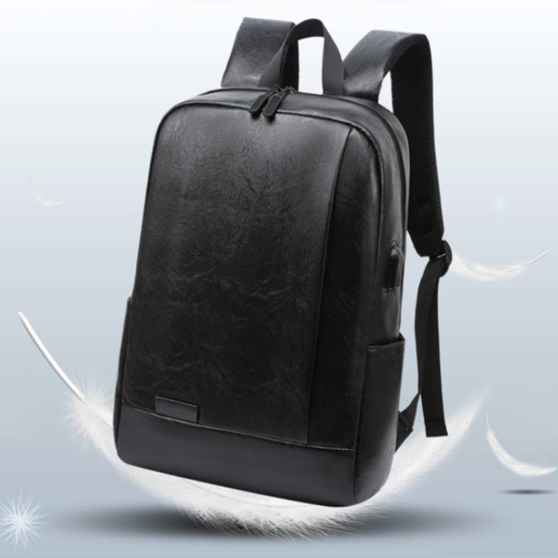 Men Fashionable Backpack PU Le - Leather Work Bag Mens review and price