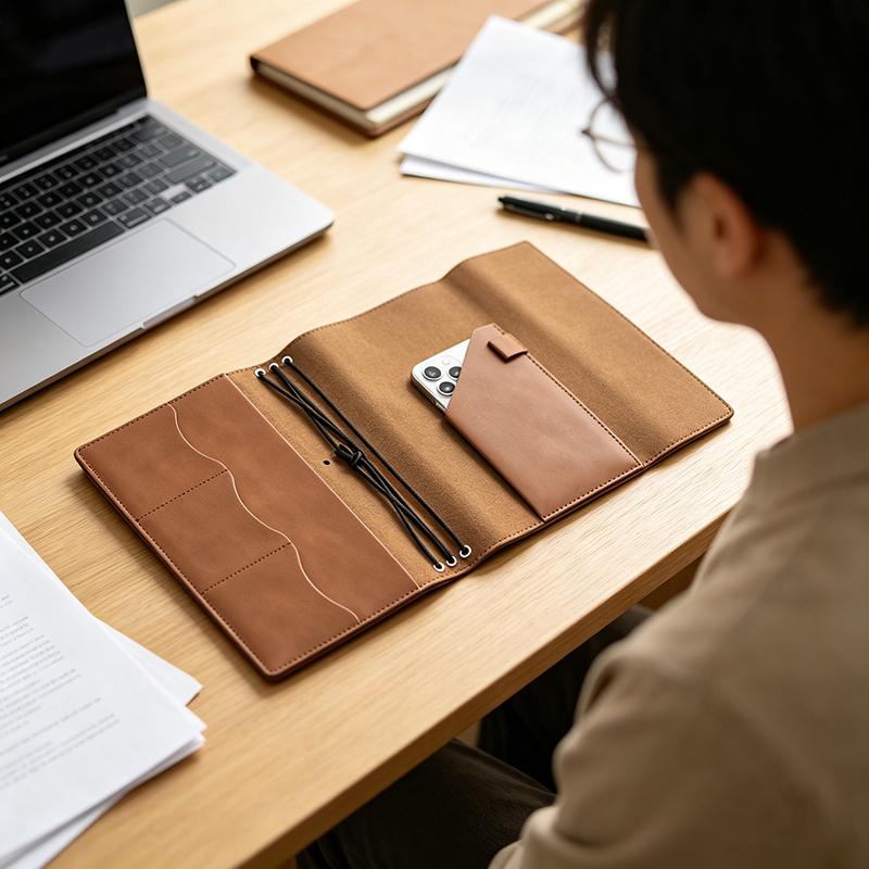 @*Refillable Crazy Horse Leath - Leather Work Notepad review and price