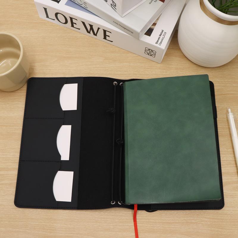 @*Refillable Crazy Horse Leath - Leather Work Notepad review and price