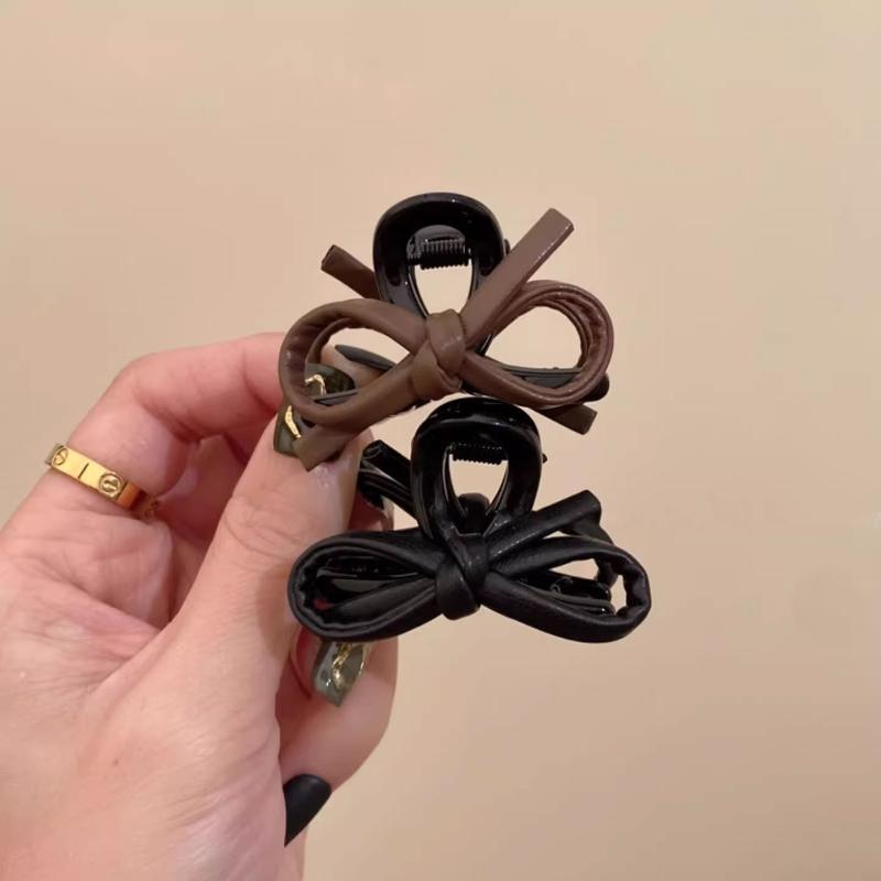 2Pcs Vintage Leather Bow Small - Leatherwork Pony review and price