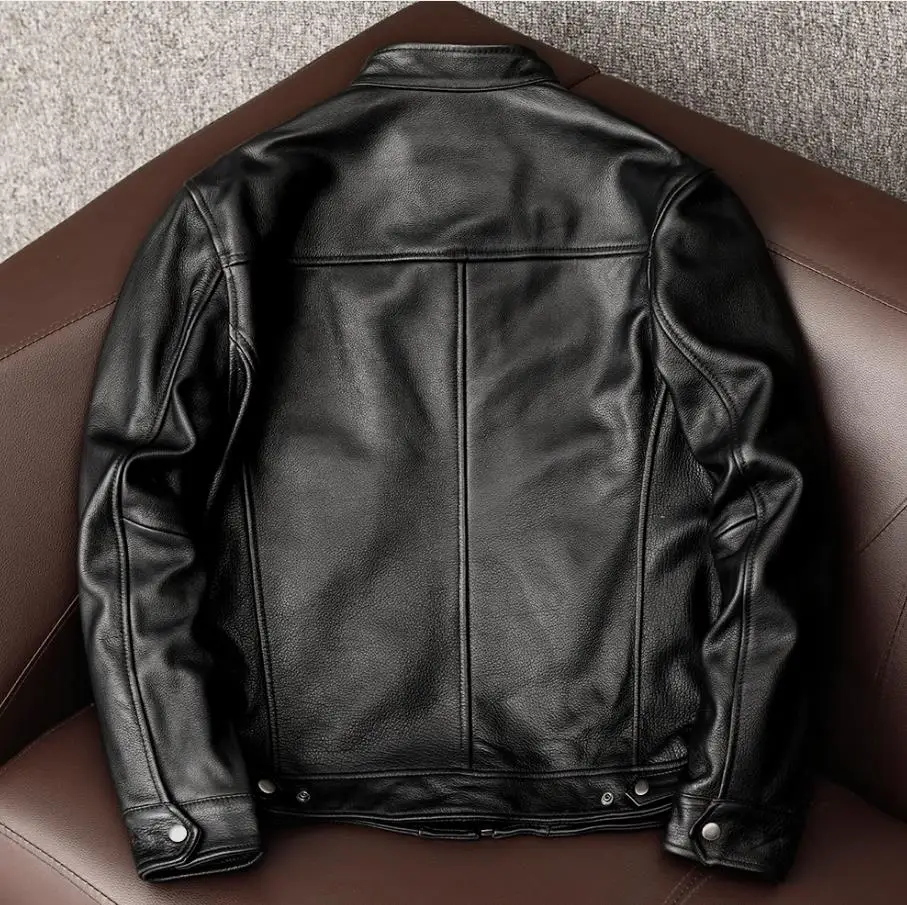Wholesales.100% real cowhide C - Leather Work Jacket review and price
