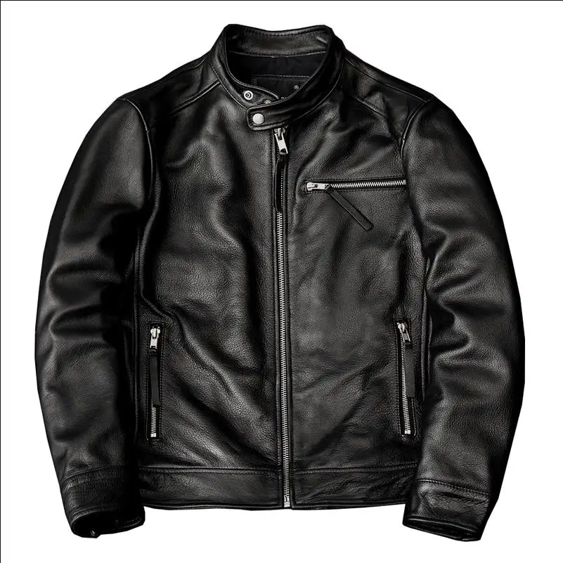 Wholesales.100% real cowhide C - Leather Work Jacket review and price