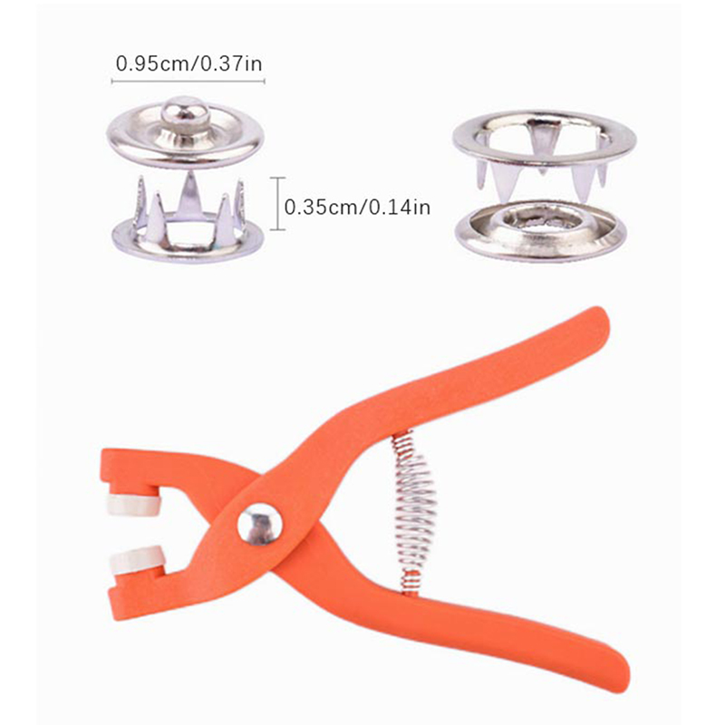 50/100PCS Plier Tool Metal Sew - Snap Fastener Setter review and price